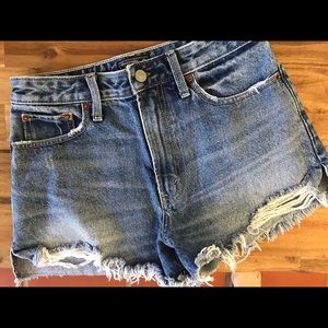 Abercrombie Fitch ANNIE Shorts 26 Jean cutoffs